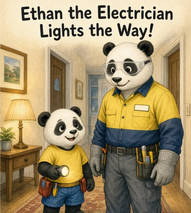 Cover of Ethan the Electrician Lights the Way
